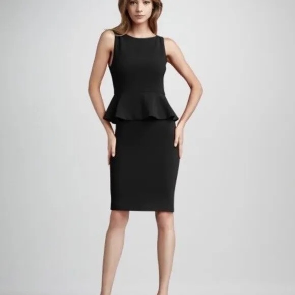 Alice + Olivia
Tracey Peplum Dress, Black